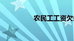 农民工工资欠条怎样写