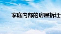 家庭内部的房屋拆迁分割协议怎么写