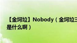 【金坷垃】Nobody（金坷垃三人组X元首X葛炮的背景歌是什么啊）