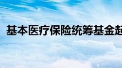 基本医疗保险统筹基金起付标准指的是什么