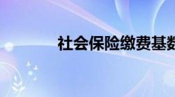 社会保险缴费基数如何确定？