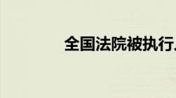 全国法院被执行人信息查询