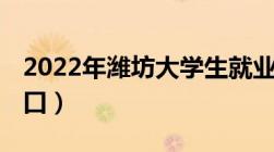 2022年潍坊大学生就业补贴怎么领 附申请入口）