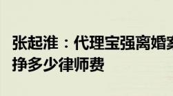 张起淮：代理宝强离婚案、替高云翔洗冤他能挣多少律师费