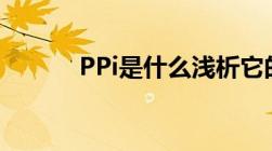 PPi是什么浅析它的定义和用途