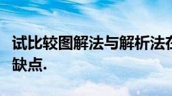 试比较图解法与解析法在机构运动分析中的优缺点.