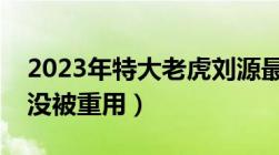 2023年特大老虎刘源最新消息（刘源为什么没被重用）