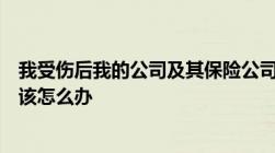 我受伤后我的公司及其保险公司都拒绝承认我受到了工伤我该怎么办