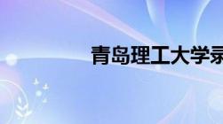 青岛理工大学录取分数线