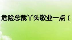 危险总裁丫头敬业一点（全文txt及谢谢啦~）