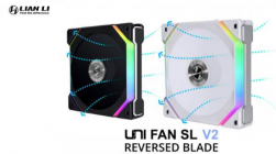 联力推出新款Uni Fan SL120 V2 ARGB反向风扇