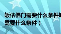 皈依佛门需要什么条件皈依的名人（皈依佛门需要什么条件）