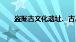 盗掘古文化遗址、古墓葬罪怎么量刑