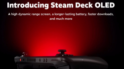 Steam Deck OLED 宣布推出 具有更大的电池