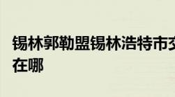 锡林郭勒盟锡林浩特市交通违章处理的车管所在哪