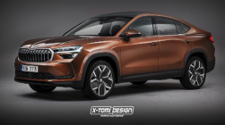 2025款斯柯达Kodiaq RS和Coupe渲染图