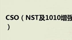 CSO（NST及1010增强普及版V2.3买枪问题）