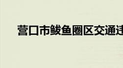 营口市鲅鱼圈区交通违章费用如何收取