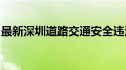 最新深圳道路交通安全违法行为处罚条例全文