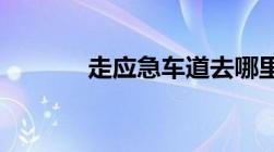 走应急车道去哪里举报有奖励