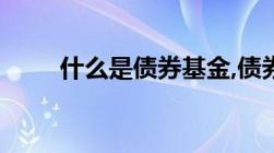 什么是债券基金,债券基金有风险吗