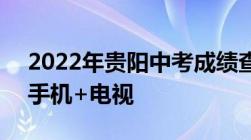 2022年贵阳中考成绩查询入口汇总（网页+手机+电视