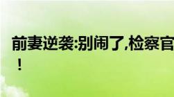 前妻逆袭:别闹了,检察官txt及番外~~~大谢！！