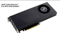 华硕在产品阵容中添加鼓风式 Turbo GeForce RTX 4070 显卡