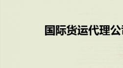 国际货运代理公司注册流程