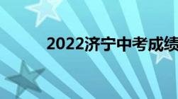 2022济宁中考成绩查询网站入口