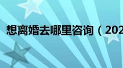 想离婚去哪里咨询（2021年如何快速离婚）