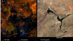 NASA 的 EMIT 仪器绘制了全球空气中矿物尘埃的地图