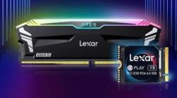 Lexar 推出 ARES RGB DDR5-7200 内存和 PLAY 2230 PCIe 4.0 SSD