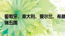 葡萄牙、意大利、爱尔兰、希腊、西班牙为什么会被称为欧猪五国