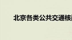 北京各类公共交通核酸检测查验要求