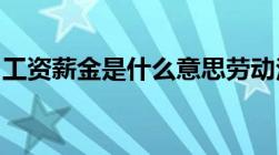 工资薪金是什么意思劳动法对此是如何规定的