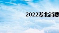 2022湖北消费券怎么抢