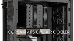 CORSAIR 推出 A115 高性能塔式 CPU 空气冷却器