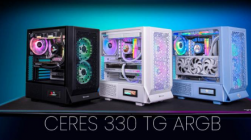 Thermaltake推出专为隐藏式连接器主板设计的Ceres 330 TG ARGB机箱