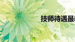 技师待遇最新规定