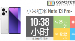 红米Note 13 Pro+续航测试