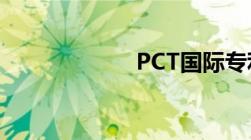 PCT国际专利申请