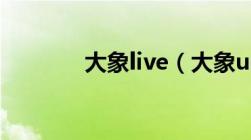 大象live（大象up什么意思）