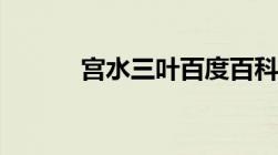 宫水三叶百度百科（宫水二叶）