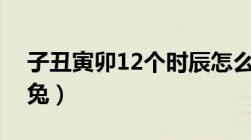 子丑寅卯12个时辰怎么读（子鼠丑牛寅虎卯兔）