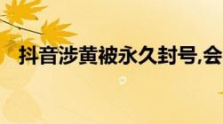 抖音涉黄被永久封号,会被追究法律责任吗