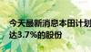 今天最新消息本田计划以3000亿日元回购多达3.7%的股份