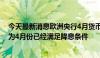 今天最新消息欧洲央行4月货币政策会议纪要：几名成员认为4月份已经满足降息条件