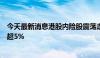 今天最新消息港股内险股震荡走高，中国太保、中国人寿涨超5%