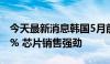 今天最新消息韩国5月前十日出口同比增16.5% 芯片销售强劲